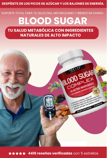Blood Sugar Complex - 20 Vitaminas y Minerales T