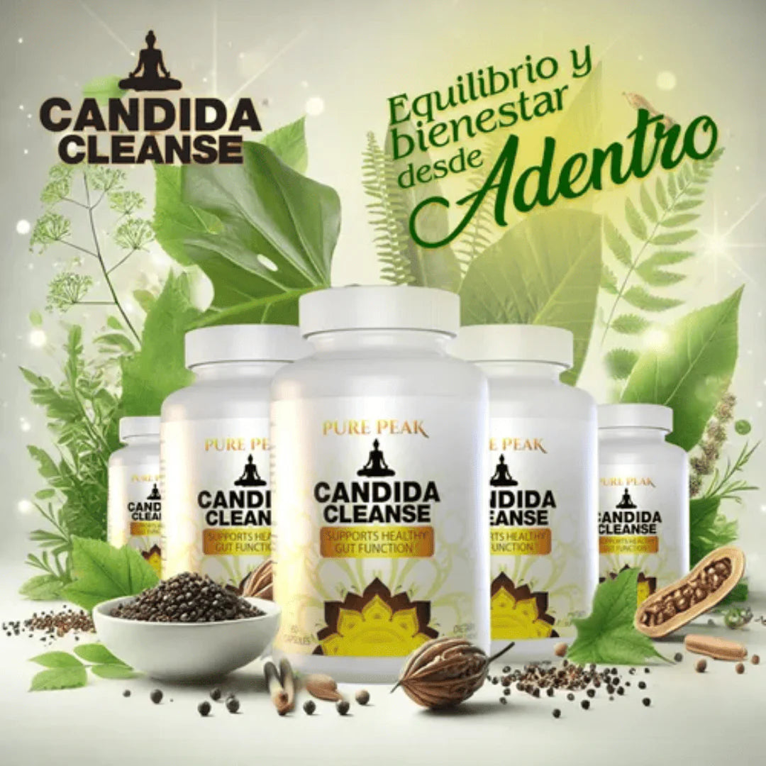 Candida Cleanse - Soporte para Intestino y Colon